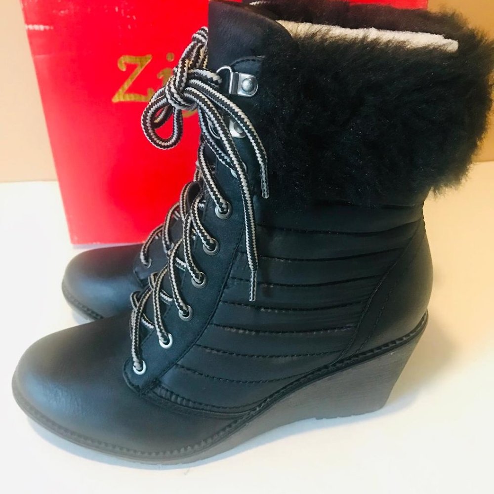 ZiGi Soho Ames Wedge Booties - Picture 6 of 7
